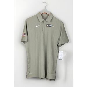 Nike Mens (M) MSU Salute To Service Polo Medium Military New Michigan State